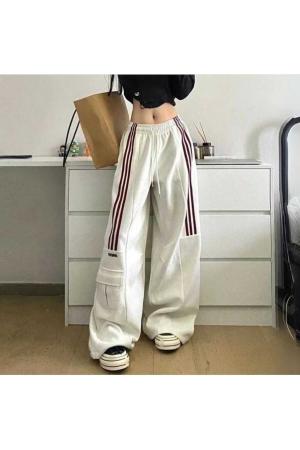 Y2k Black Knitted Pants Tracksuit