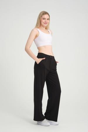 Black women's pants.