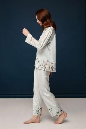 Women's satin pajama set