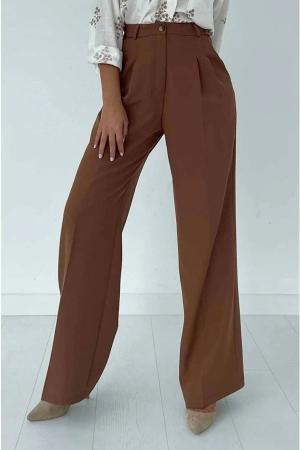 High waisted wide leg pants