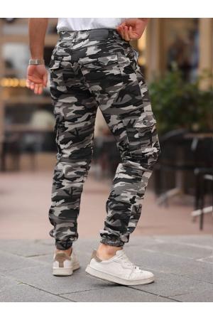 Camouflage patterned pants