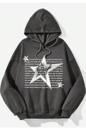 Oversize Hooded Women's Sweatshirt