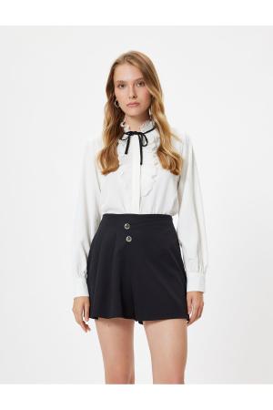 high collar shirt