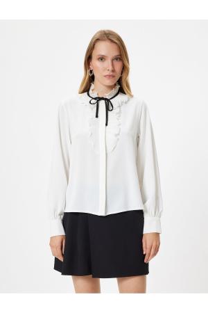 high collar shirt