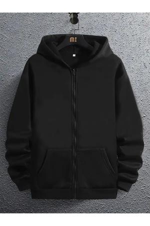 UNISEX Hooded Zippered Sweatshirt