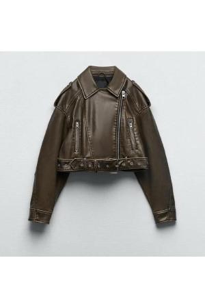 Oversize Leather Jacket