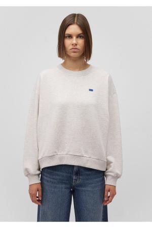 Crew Neck Basic Brown Sweatshirt