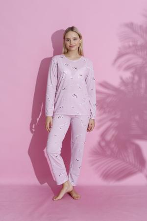 Women's pink pajama set