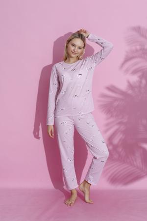 Women's pink pajama set