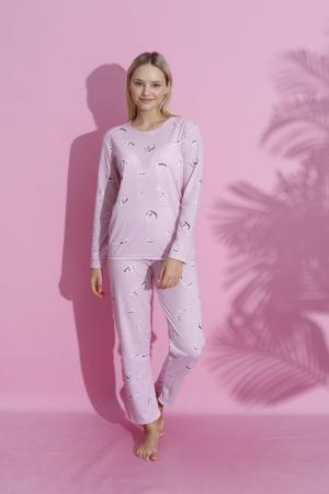 Women's pink pajama set