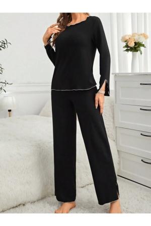 Black Women's Pajama Set