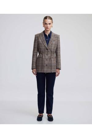 Brown Women's Blazer Jacket