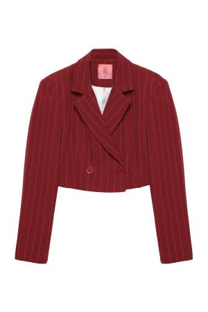 Blazer Jacket Burgundy