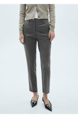 Mid-waist skinny trousers