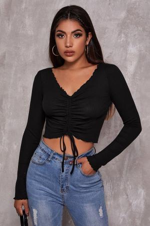 Women's Crop Top Blouse