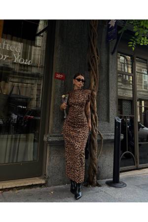 Leopard Long Dress