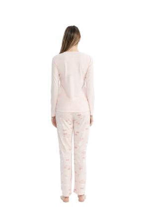 Women's Crew Neck Pajama Set