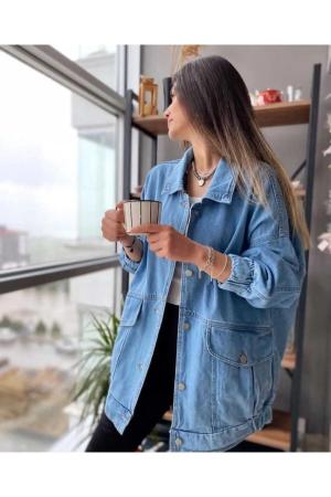 Women's Blue Denim Jacket